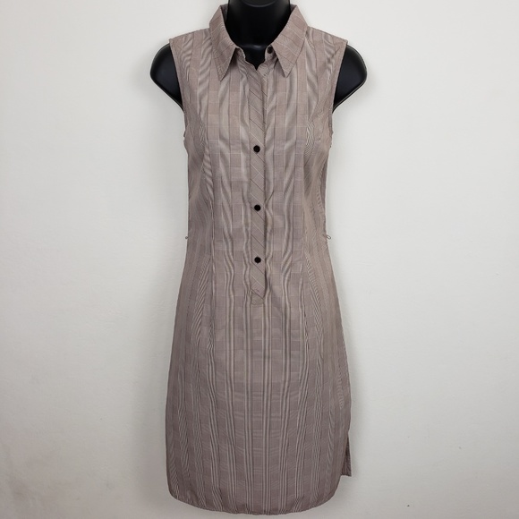 KENNETH COLE sleeveless plaid dress - Picture 8 of 8